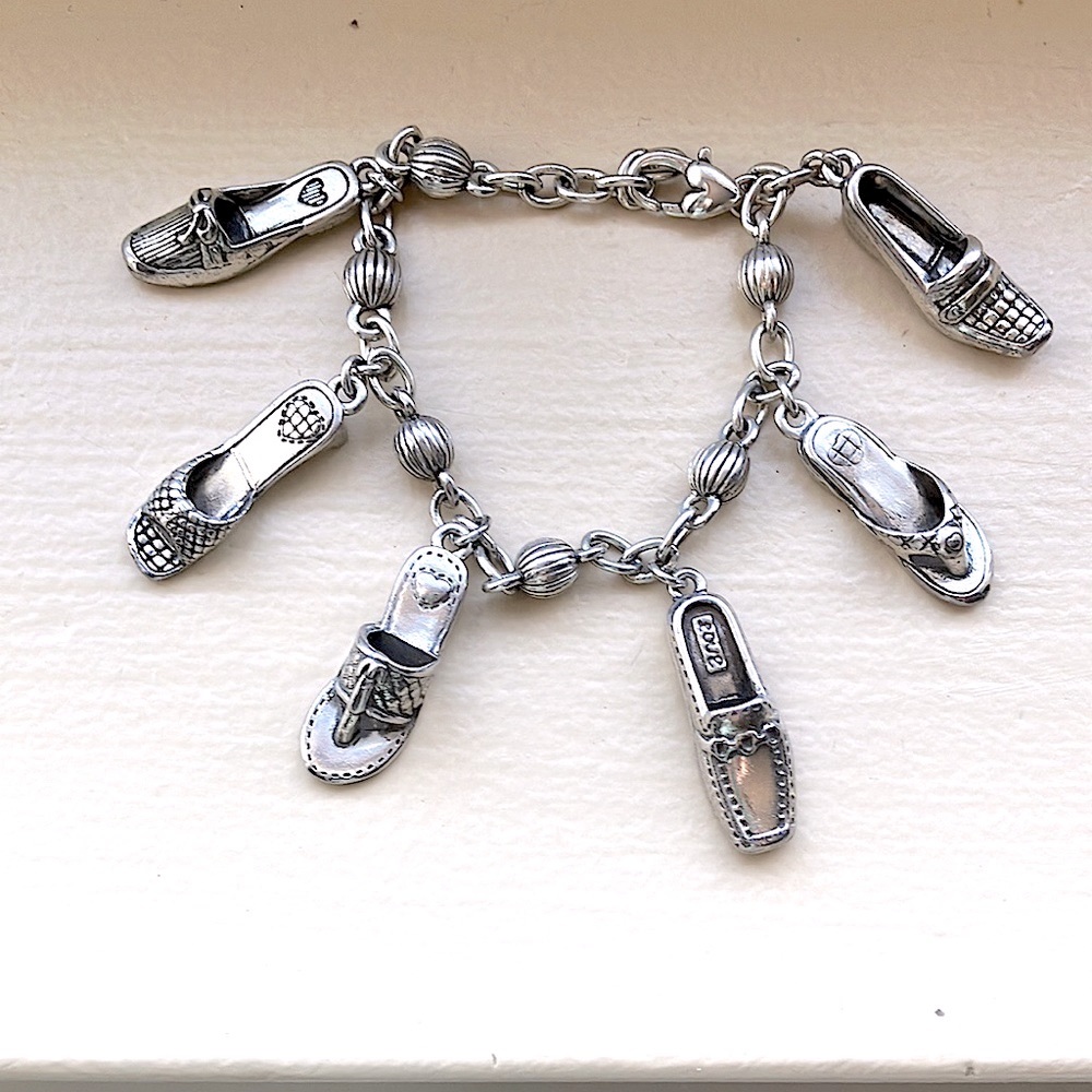 Brighton Shoe Charm Bracelet